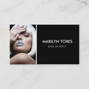 ★Actress-Hairstylist-Model Modern Headshot ★ Business Card