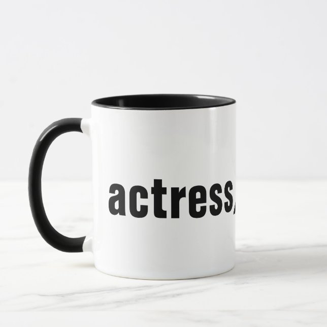 Actress Mug (Left)