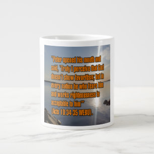Acts 10:34-35 WEBU Mug