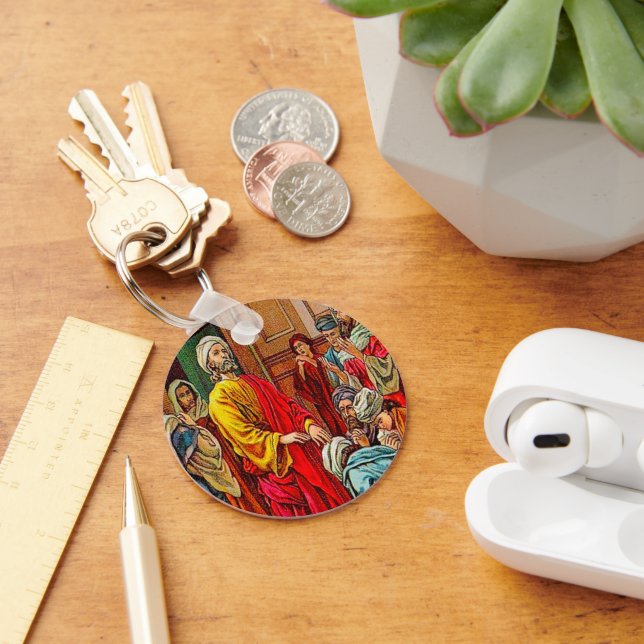 Acts 19:1-7 Receiving the Holy Spirit  Key Chain (Desk)