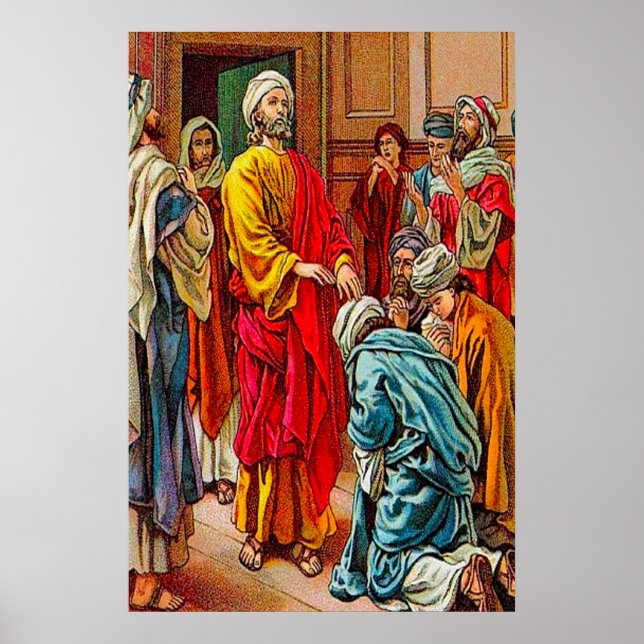 Acts 19:1-7 Receiving the Holy Spirit poster (Front)
