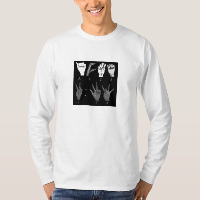 Acts 2:38 T-Shirt (Front)