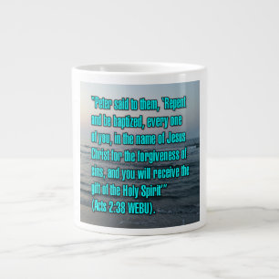 Acts 2:38 WEBU Mug