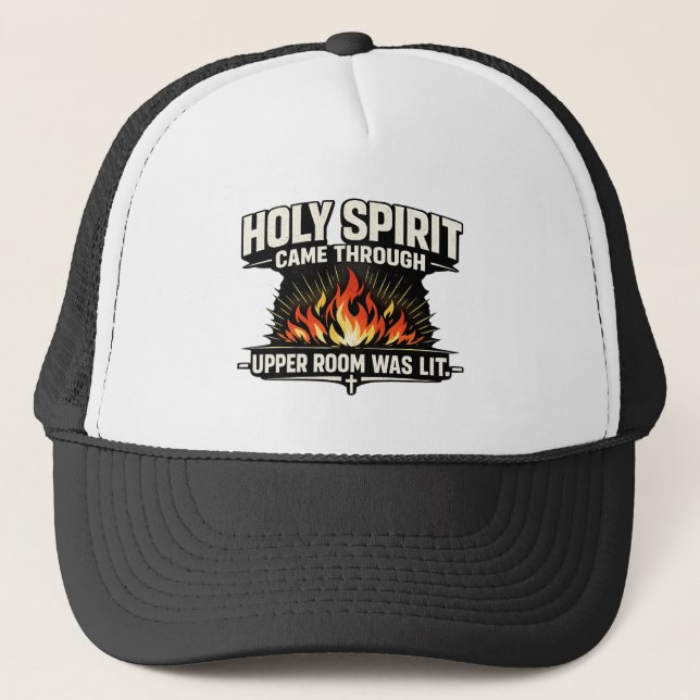 Acts 2 -Christian Trucker Hat (Front)