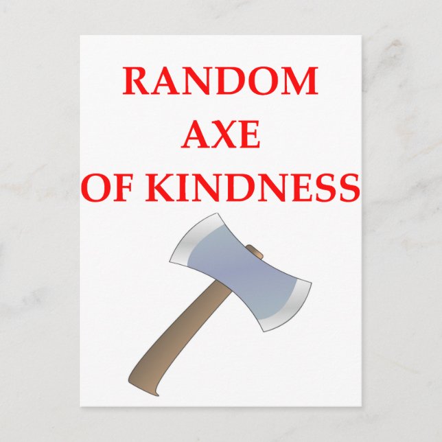 acts of kindness postcard (Front)