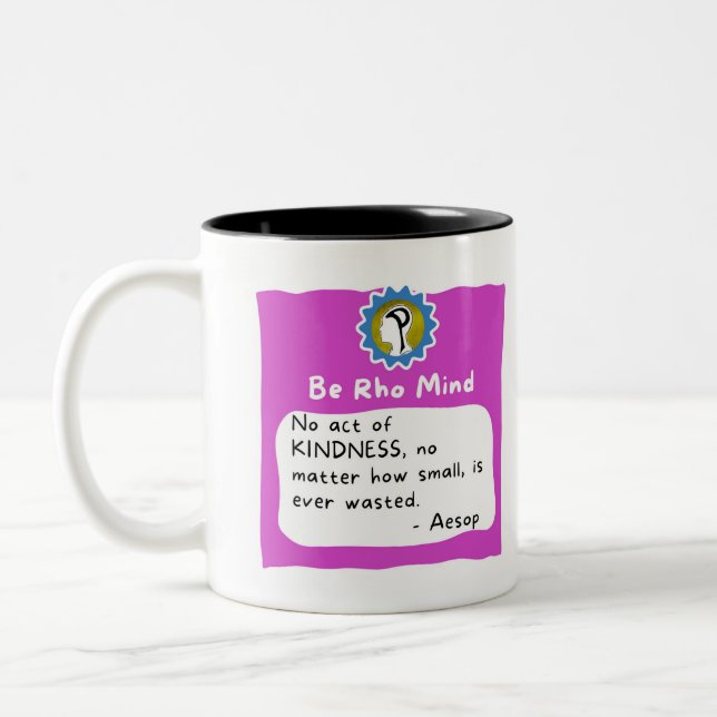 Acts of Kindness Two-Tone Coffee Mug (Left)