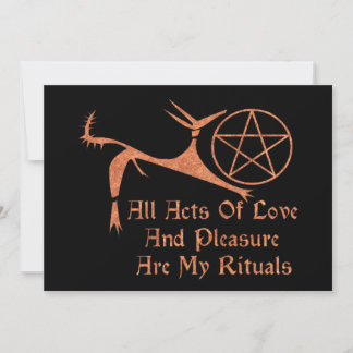 Acts Of Love And Pleasure Invitation