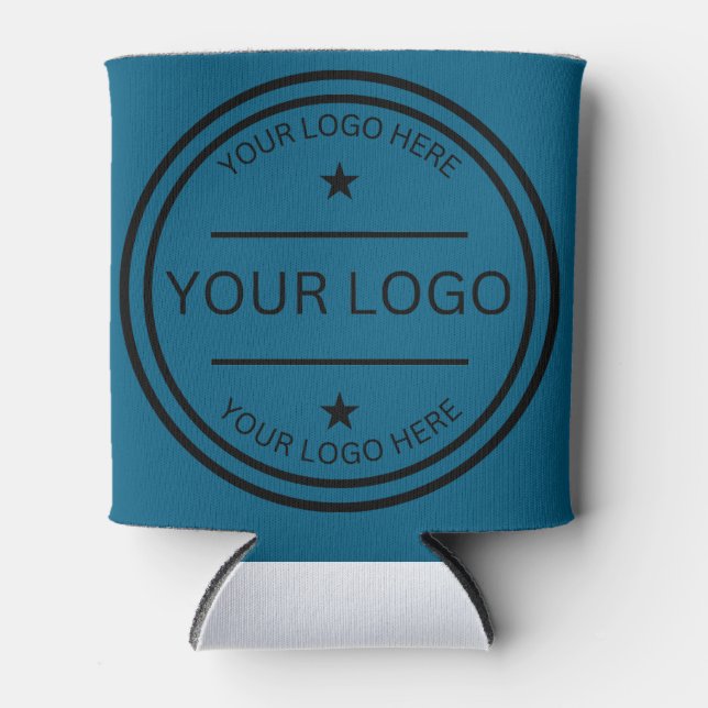 Actual Photo Custom Design Event Custom Logo Can Cooler (Front)