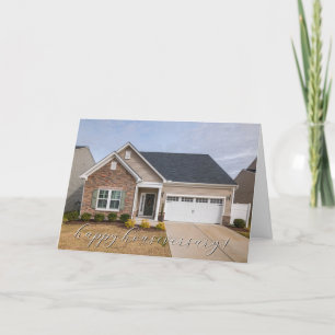 Actual Photo Happy Housiversary Realtor Card