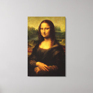 Actual Size Leonardo da Vinci Mona Lisa Print on C