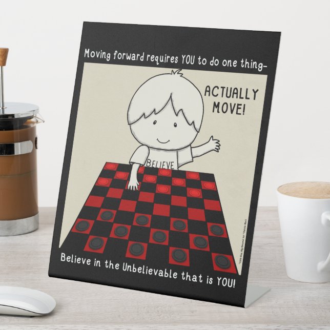 Actually Move Pedestal Sign (In SItu)