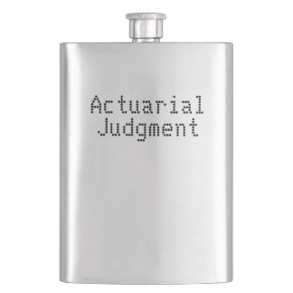Actuarial Judgment in a Flask