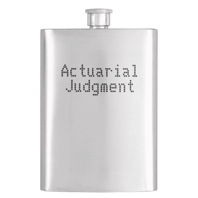 Actuarial Judgment in a Flask (Front)