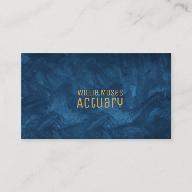Actuary Business Card (Front)
