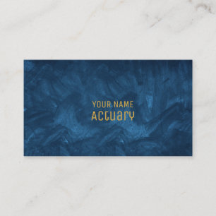 Actuary Business Card