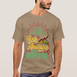 Actuary I Lovehe Smell Of Risk Analysis Inhe M vin T-Shirt