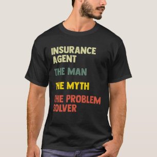 Actuary & Insurance Broker Insurance Agent T-Shirt