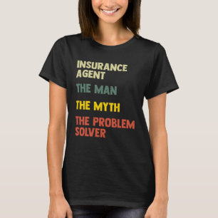 Actuary & Insurance Broker Insurance Agent T-Shirt