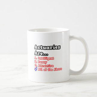 Actuary Quiz...Joke Coffee Mug