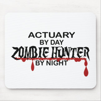 Actuary Zombie Hunter by Night Mouse Mat
