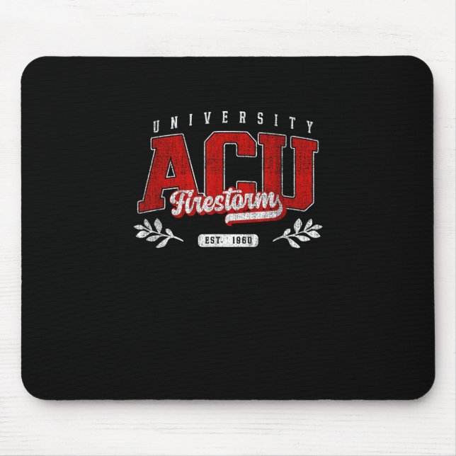 Acu Arch Firestorm Of Technology Arch Retro For Me Mouse Mat (Front)