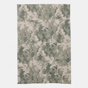 ACU Camo Camouflage Digital Kitchen Dish Towel