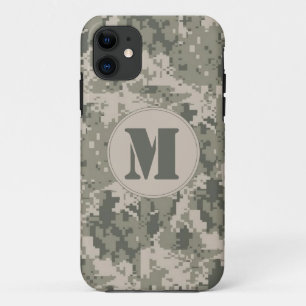 ACU Camo Camouflage Digital Monogram IPHONE 5 Case