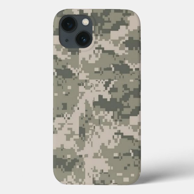 ACU Camo Camouflage Digital Pattern IPAD Case (Back)