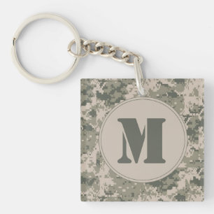 ACU Camo Camouflage Digital Pattern Key Chain