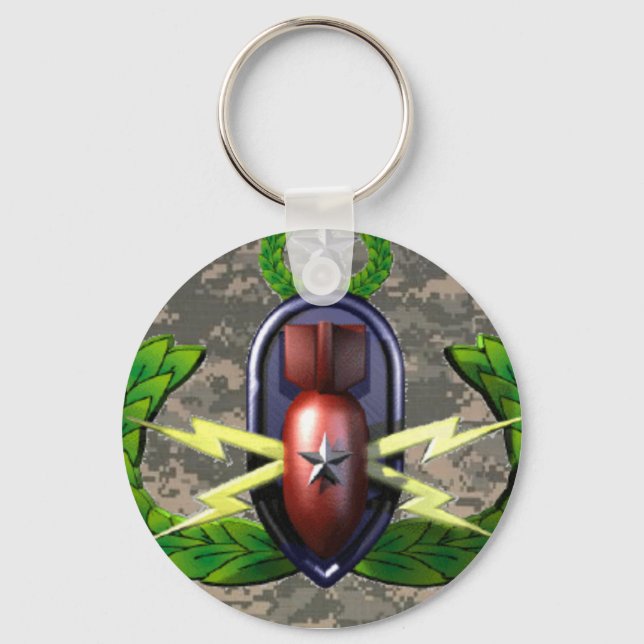 ACU EOD Badge Key Chain (Front)