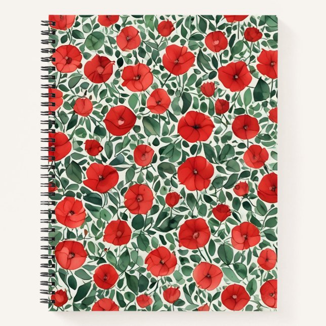 Acuarela Floral Notebook (Front)