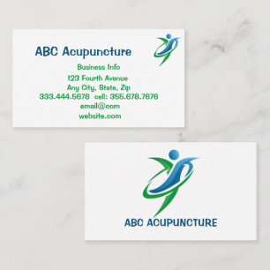 ACUPUNCTURE Alternative Holistic Integrative  Business Card