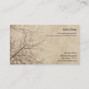 Acupuncture Business Card
