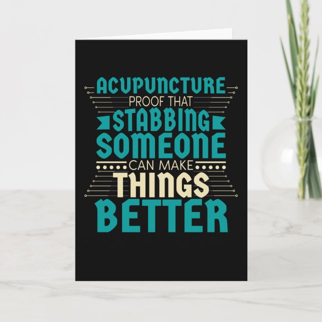 Acupuncture Card (Front)