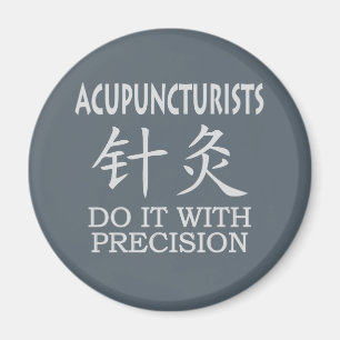 Acupuncture Chinese Symbol Magnet