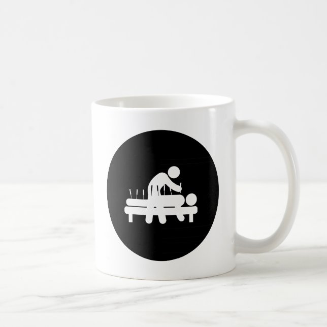 Acupuncture Coffee Mug (Right)