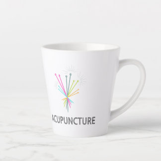 Acupuncture cup, acupuncture gift latte mug