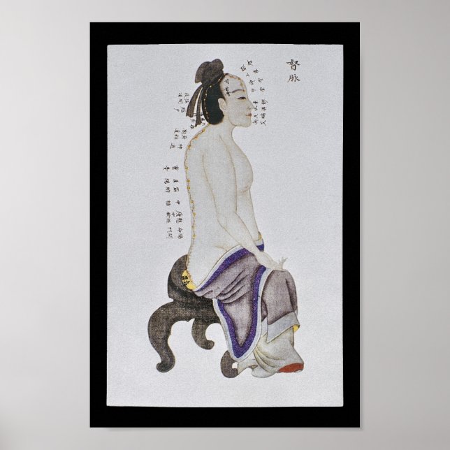 Acupuncture Du Mai Meridian Channel Poster (Front)