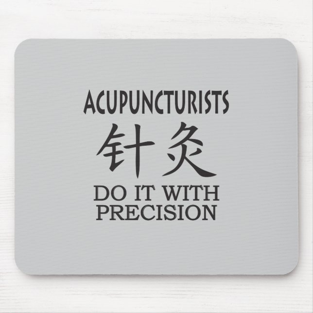 Acupuncture humour mouse mat (Front)