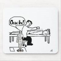 Acupuncture Humour Mousepad