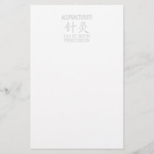 Acupuncture humour stationery