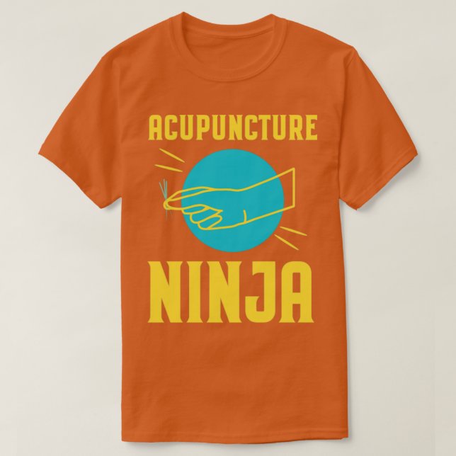 Acupuncture Ninja T-Shirt (Design Front)