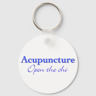 Acupuncture - Open the chi Key Ring