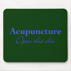 Acupuncture - Open the chi Mouse Mat