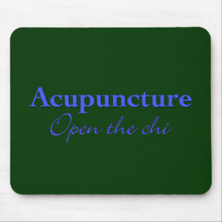 Acupuncture - Open the chi Mouse Mat