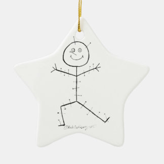 Acupuncture sticky ceramic tree decoration