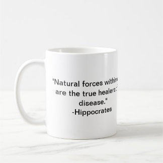 Acupuncture sticky coffee mug