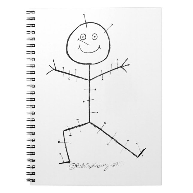 Acupuncture sticky notebook (Front)