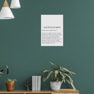 Acupuncture Wall Chart Acupuncturist wall chart