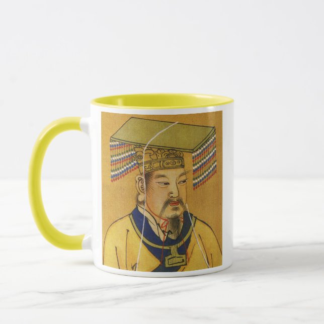 Acupuncture Yellow Emperor Five Elements Mug (Left)